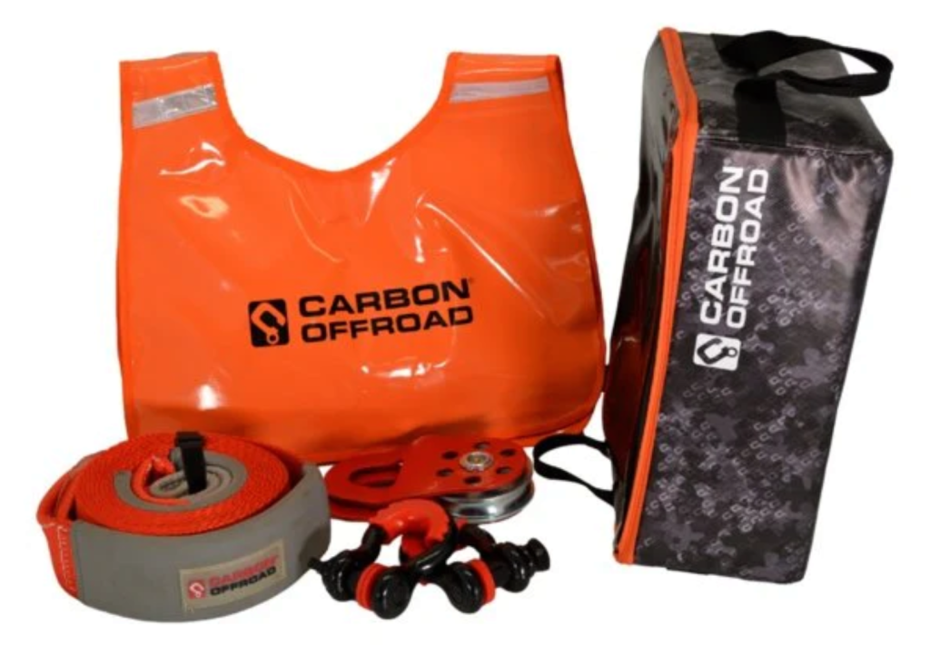 Carbon Offroad Gear Cube Basic Winch Kit Off Grid 4x4
